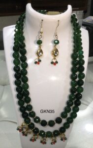Green Kundan Necklace