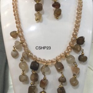 Hanging Stone Necklace