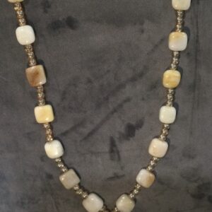 Long Stone Necklace