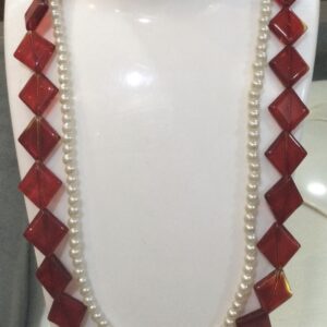 Marron Stone Necklace