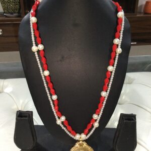 Necklace with Long Earrings