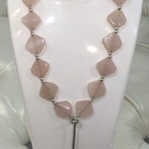 Pink Quartz Necklace