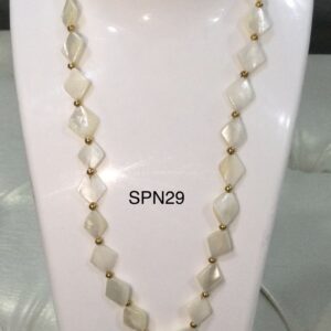 Sea Shell Necklace with Earrings